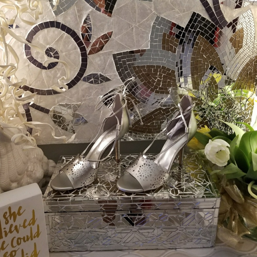 Nine West Alenia Open Toe Pumps